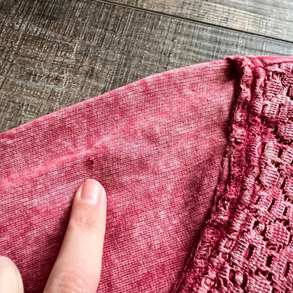 Y2K Affliction rhinestone embellished in distressed red wash full zip hoodie - Picture 6 of 12